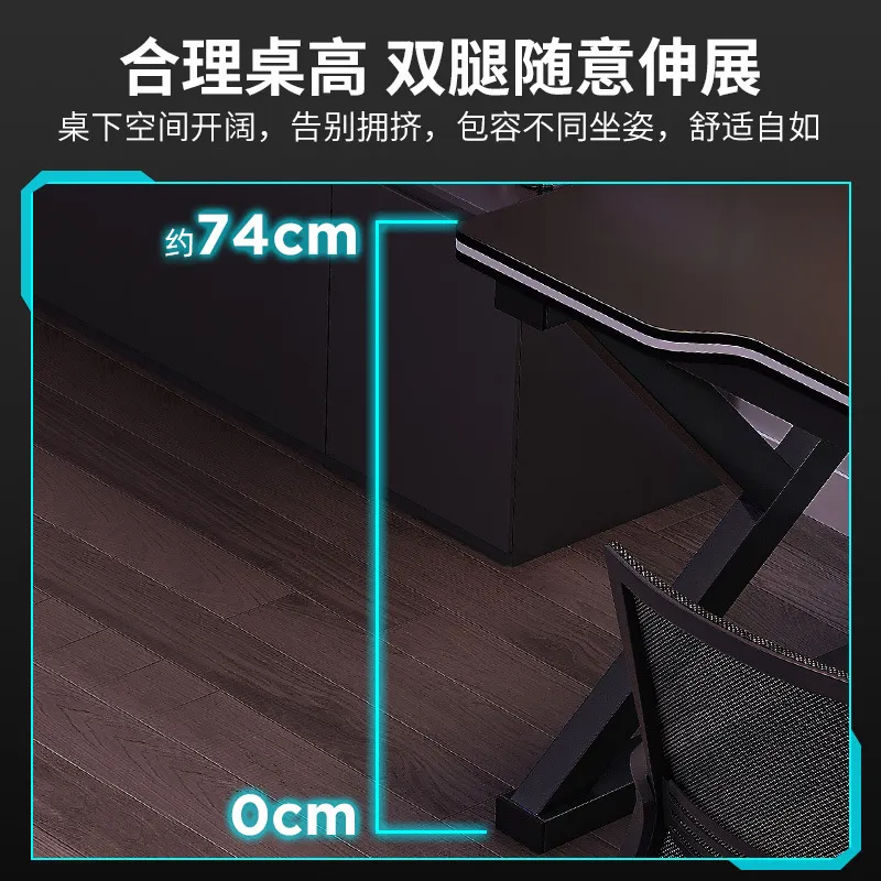 Double Desktop Computer Desk M - Esports Gaming Chair recension och pris