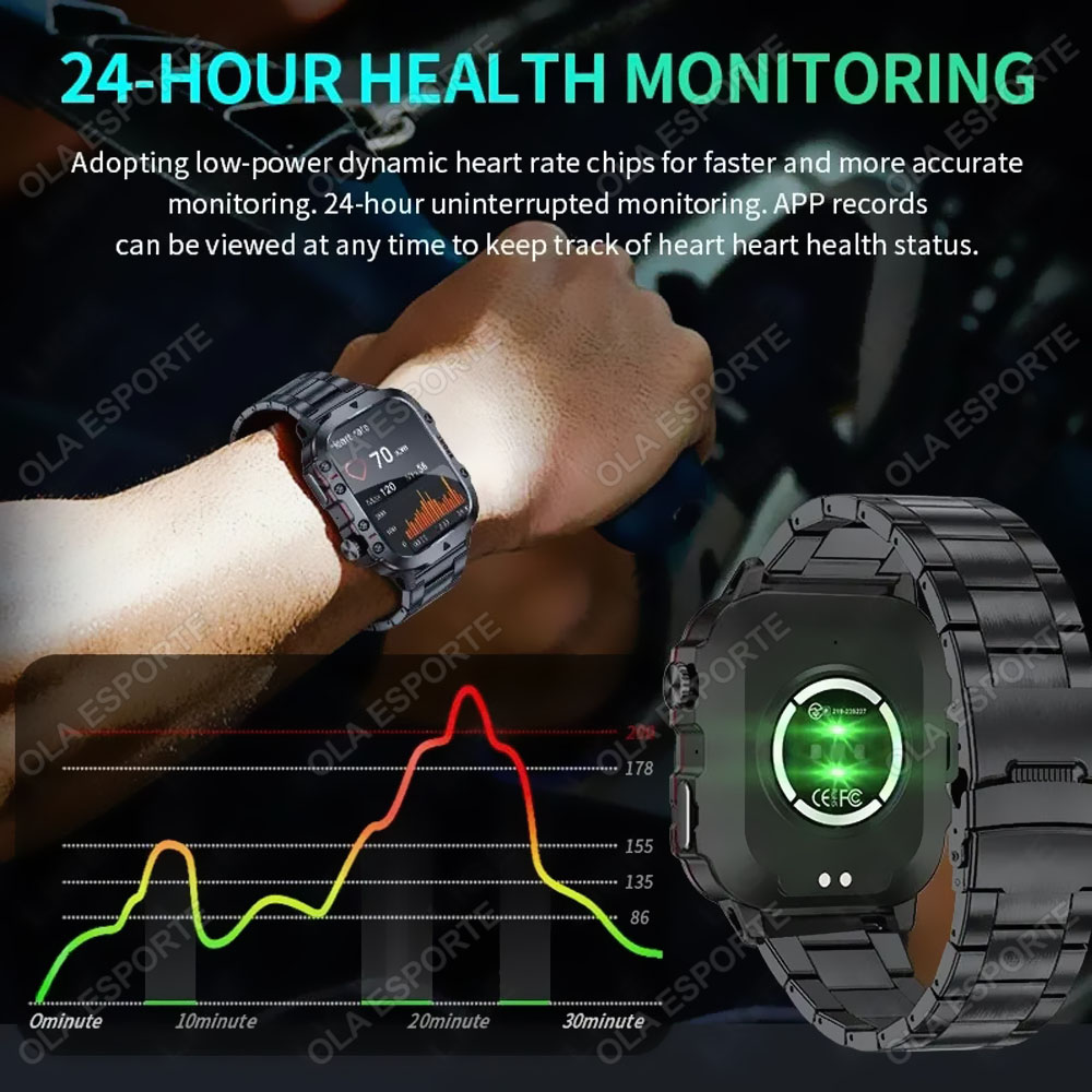2026 New Military Smart Watch  - Phase Esports & Gaming Festival recension och pris