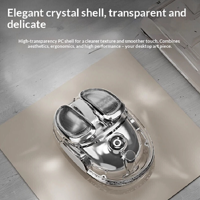 Transparent Gaming Mouse Wirel - Esports Gaming Pcs recension och pris