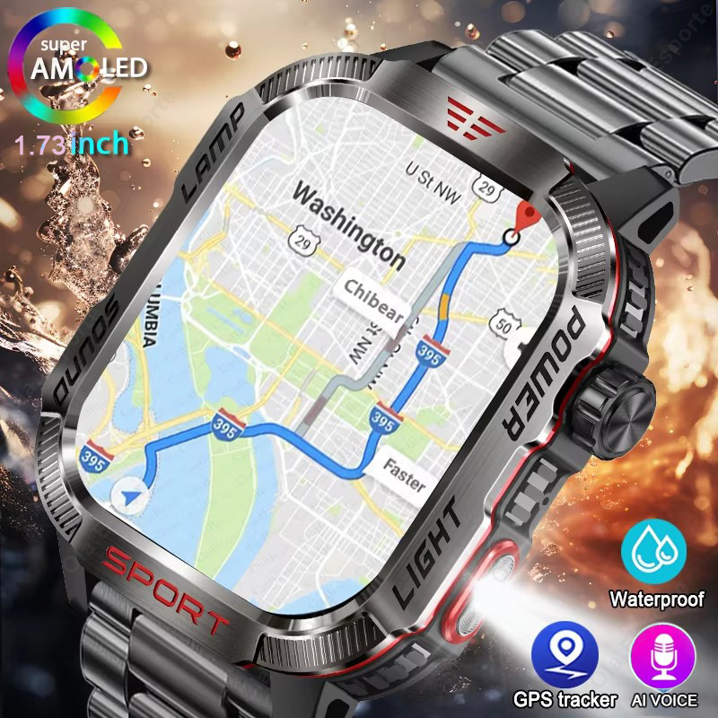 New Military GPS Smart Watch M - Phase Esports & Gaming Festival recension och pris